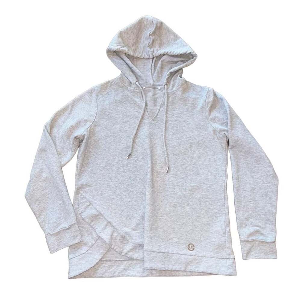 Michael Kors Women’s grey pullover hoodie, medium